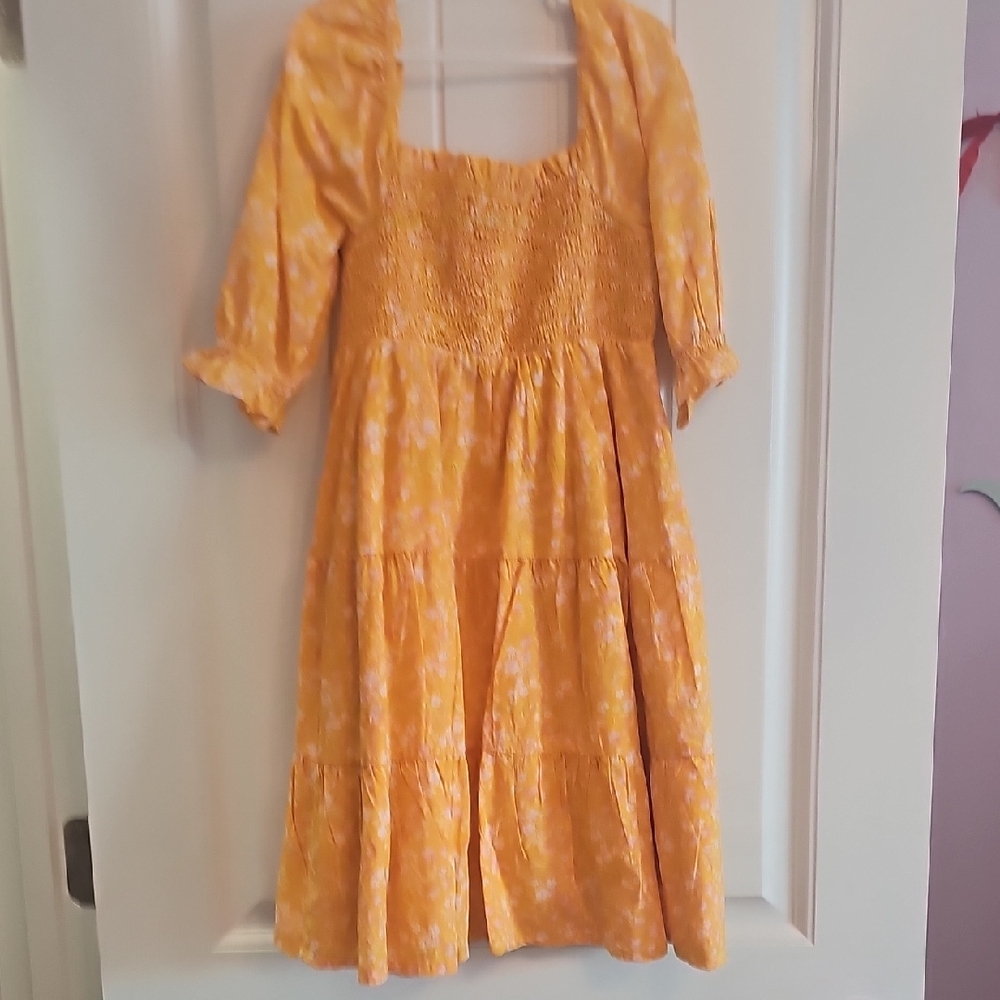 Crown & Ivy Sunny Yellow Kids Dress